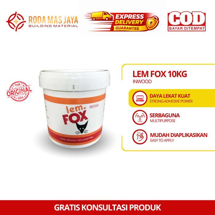 Lem Fox Putih/Lem Kayu/Lem Fox Inwood Ember 10Kg