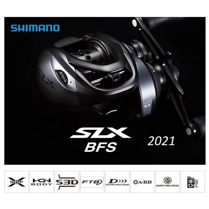 Shimano 2021 SLX BFS Baitcasting BC Reel - SLX BFS XG L Left