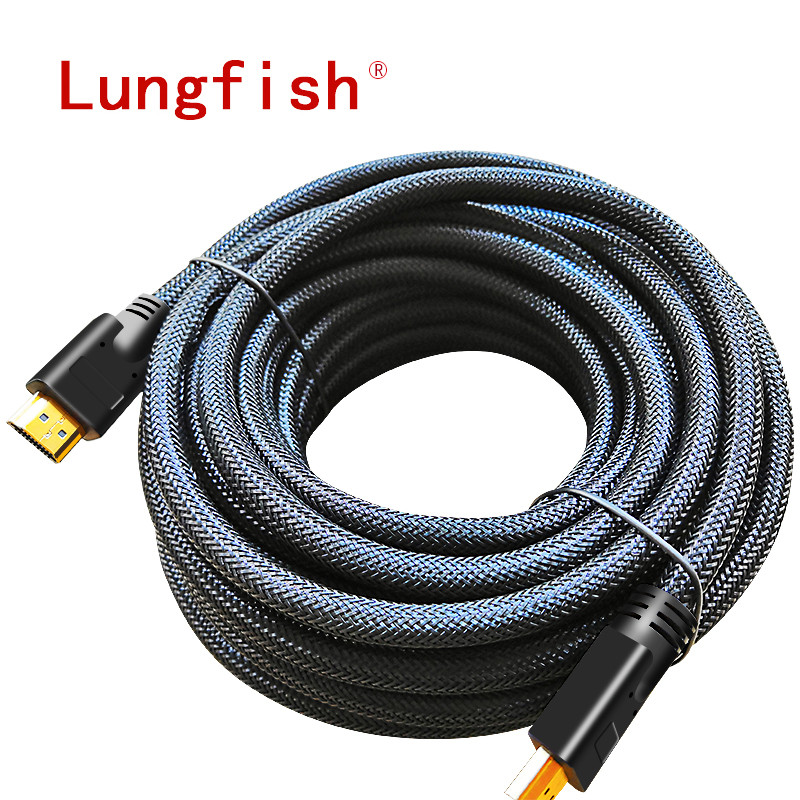 Lungfish Long HDMI-Compatible Cable 1080P 3D for Splitter Switch PS4 LED TV Box Xbox Projector