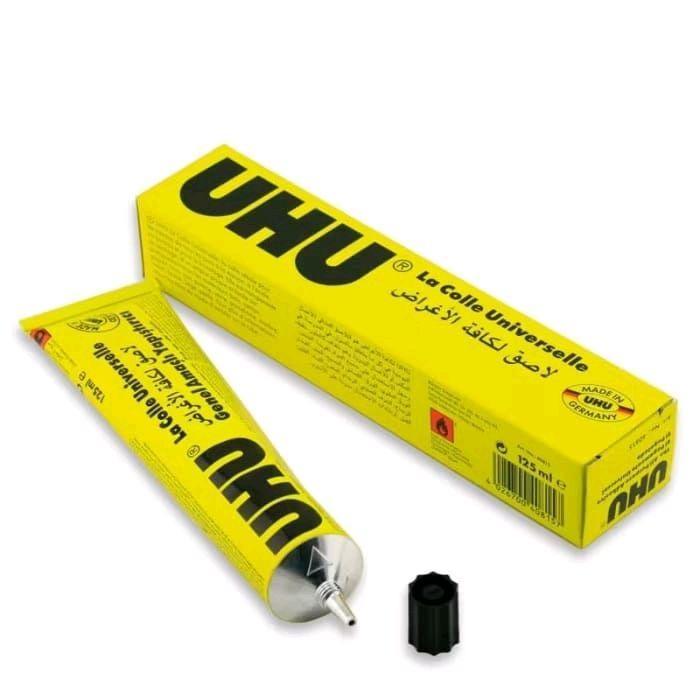 TERLARIS UHU All Purpose 125ml / UHU Cair 125ml / Lem UHU 125ml / Lem Serbaguna UHU 125ml