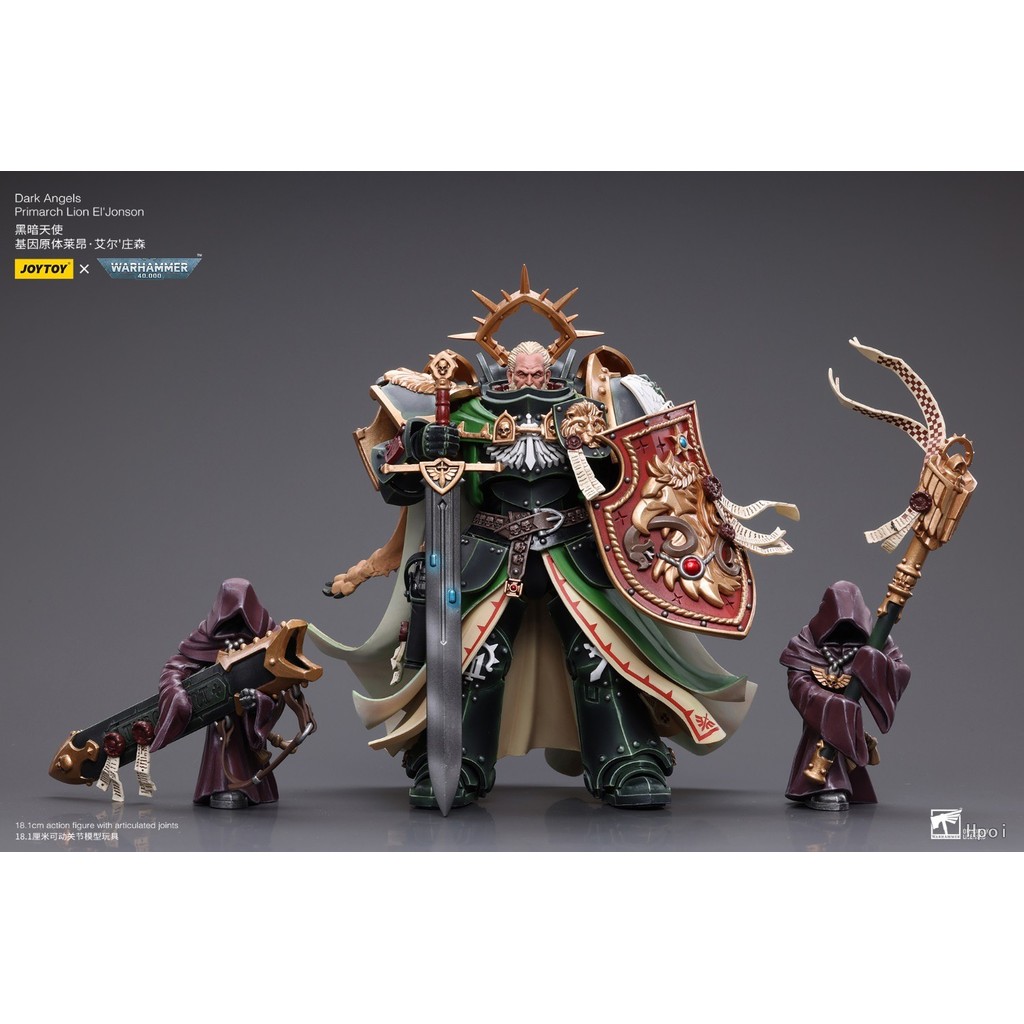 In StockJOYTOY 18 Warhammer 40K Dark Angels Primarch Lion ElJonson el