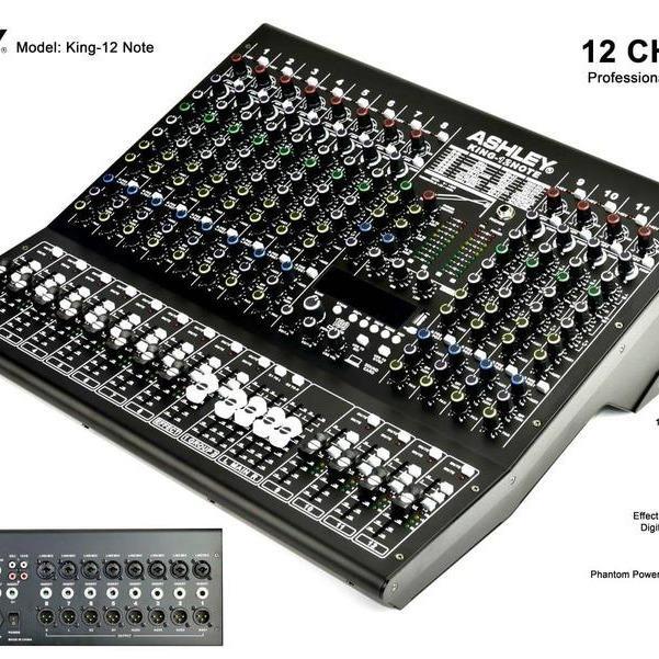 mixser Ashley King 12 Note Terbaru