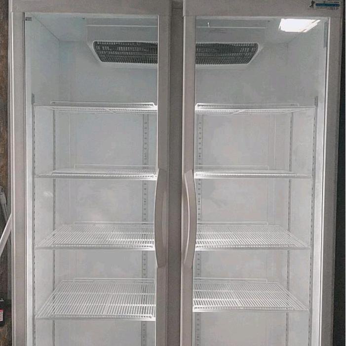 SHOWCASE CHILLER 2 PINTU (second rasa baru) merk SANDEN INTERCOOL Water - SHOWCASE PANASONIC