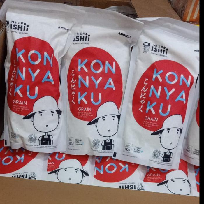 BERAS SHIRATAKI 5 KG/ KONNYAKU GRAIN