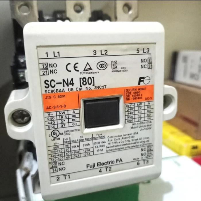 Kontaktor/Contactor Fuji Sc-N4