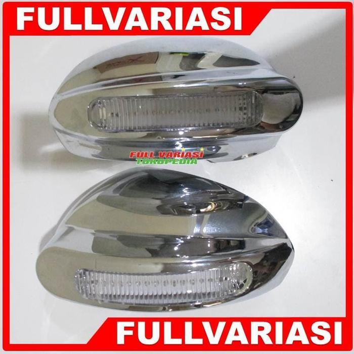 PEOMO Cover Spion Sein Crom Honda Jazz GD3 lama old