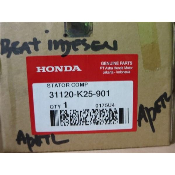 Spul Beat Fi K25 Orisinil Honda