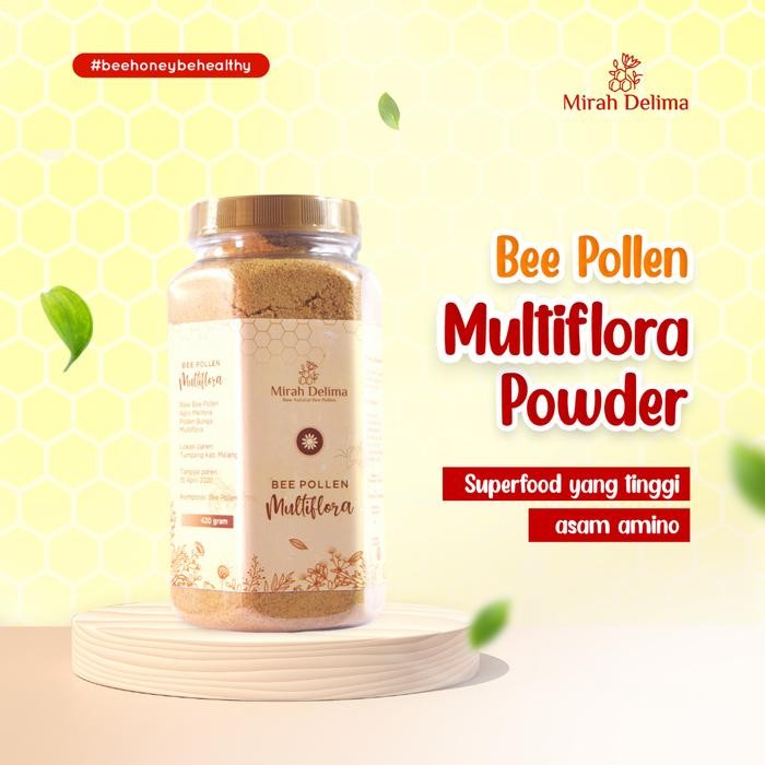gwc5 Bee Pollen Powder - Tepung Bee Pollen - Multiflora