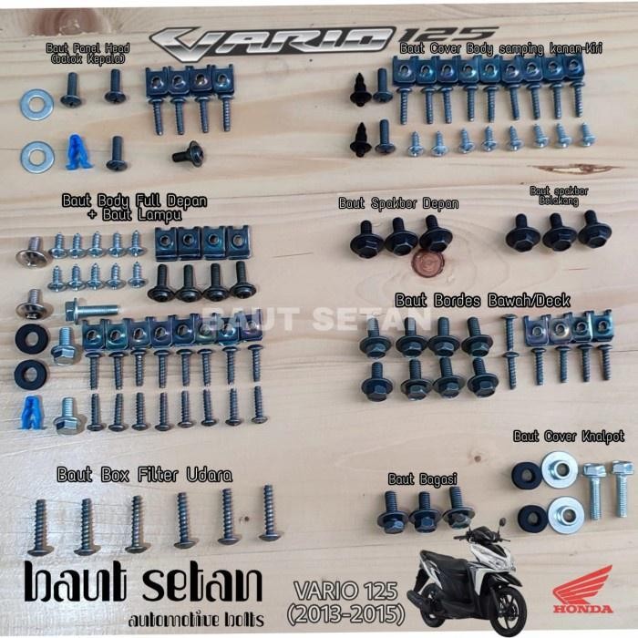 Baut Full Body Vario 125 Old/Baut Full Set Body Vario 125 Old Original