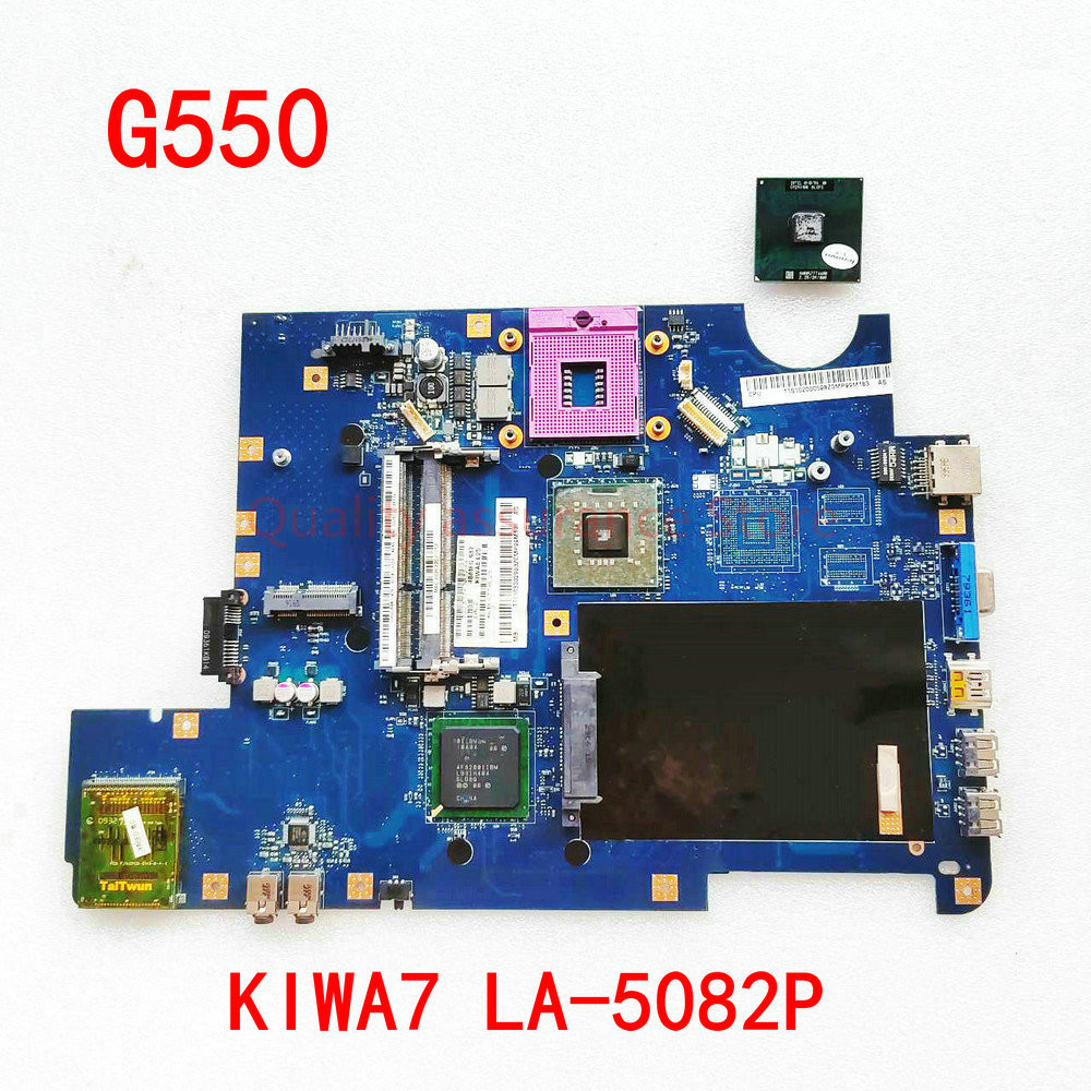 Casing Laptop FOR LENOVO G550 NOTEBOOK LA-5082P Mainboard G550 Laptop Motherboard KIWA7 LA-5082P DDR