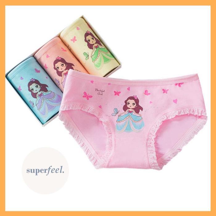 SFL CELANA DALAM ANAK PEREMPUAN KATUN COTTON NYAMAN BOCAH BALITA TK SD SMP CD WANITA KECIL 701