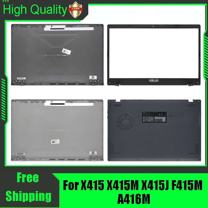 Casing Laptop For Asus X415 X415M X415J F415M A416M Laptop LCD Rear Lid Back Top Cover Front Bezel B