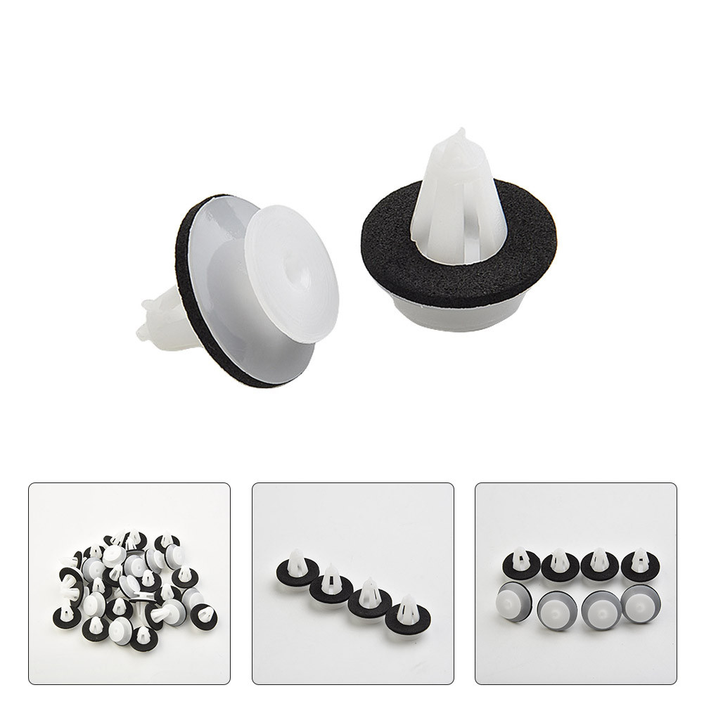 30 Pcs Fastener Car Bumper Clip Inner Door Panel Trim Retainer For Mercedes R129 W202 W203 W211 Car 