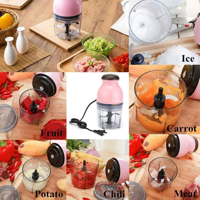 Blender Mini Chopper Portable / Coper Blender Murah Plastik Acrilic