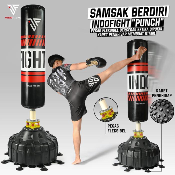 Samsak Tinju Berdiri Samsak Berdiri Indofight Sansak Tinju Isi Samsak Berdiri Indofight Standing
