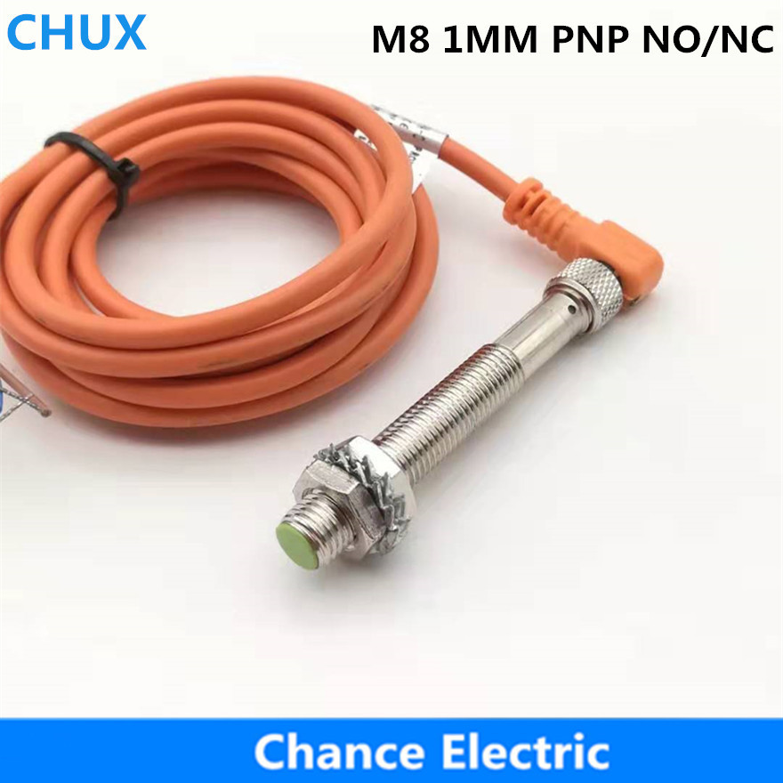 CHUX Inductive Proximity Sensor Connector PNP M8 Bend type NO/NC