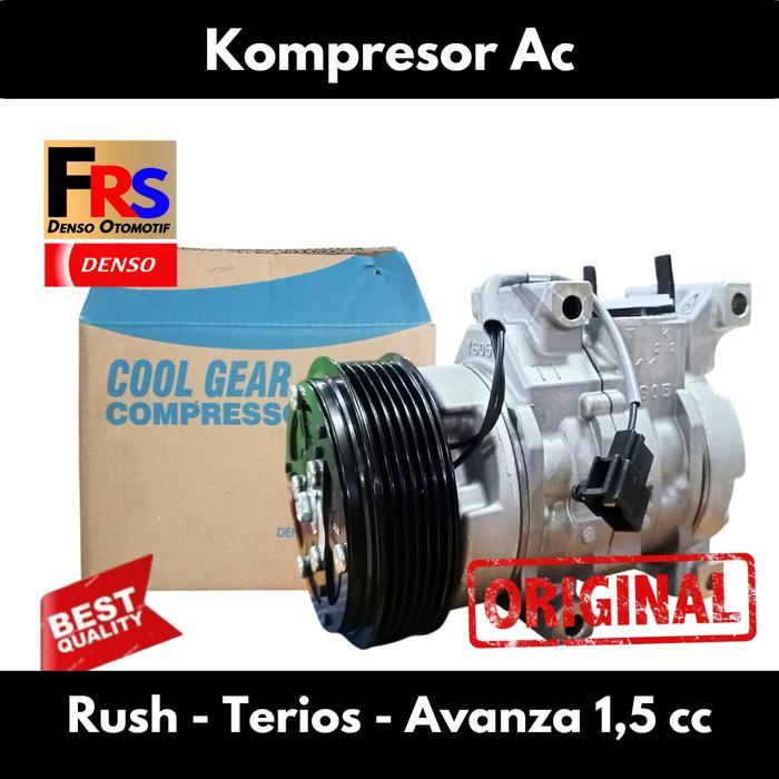 KOMPRESOR AC AVANZA COMPRESSOR AC AVANZA LAMA RUSH TERIOS 1500 CC ORI