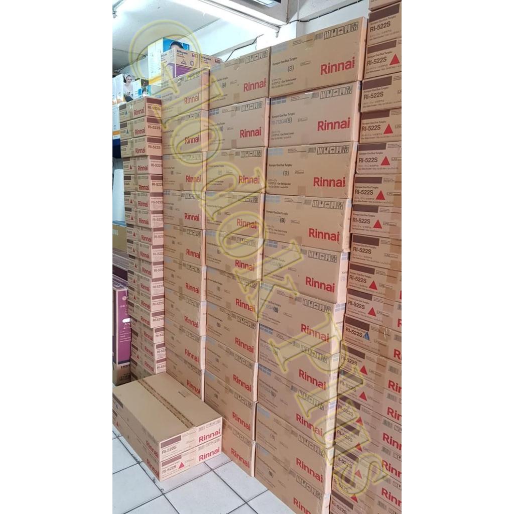 Rinnai Ri-712Ga B Kompor Gas Kaca Ri712Ga B 2 Tungku Rinai Ri712Gab