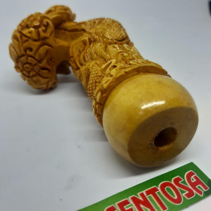 Barang Antik Gagang Pegangan Hendel Keris Ukir Gercep
