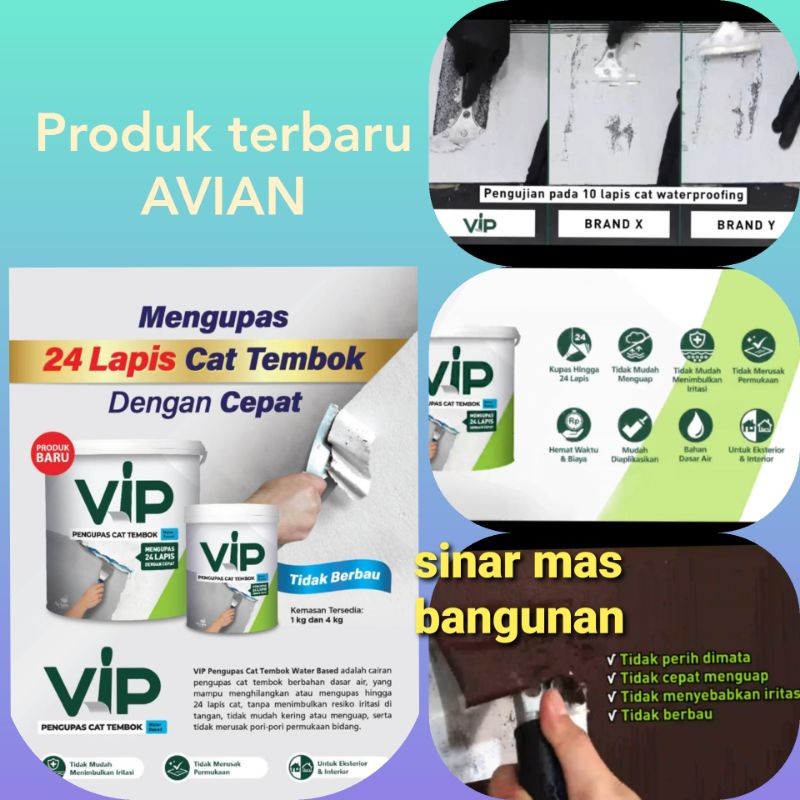 Vip pengupas cat tembok waterbased,perontok cat tembok,cairan pengelupas cat tembok 1kg