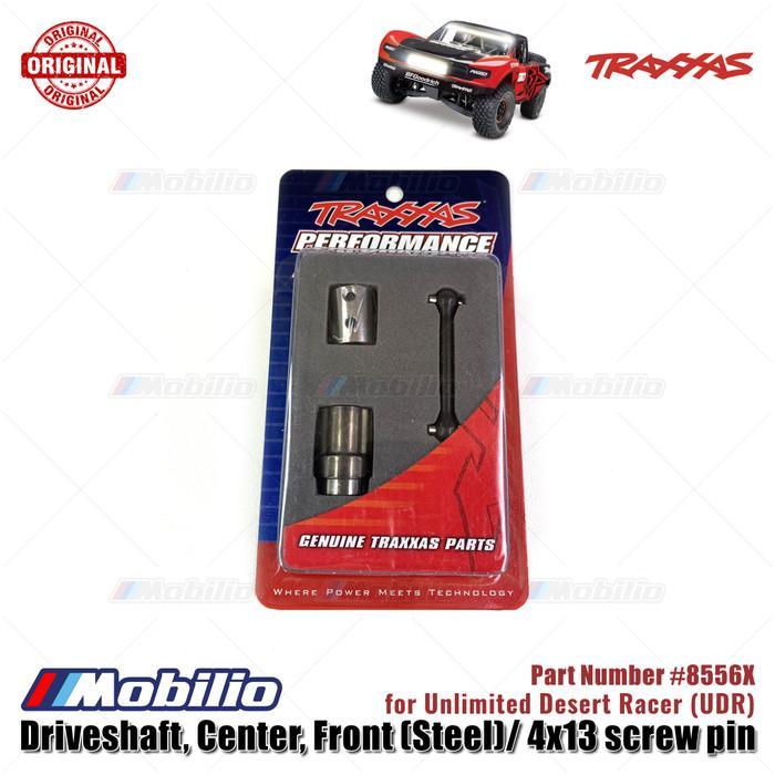 Traxxas Part #8556X Driveshaft Center Front Steel With Screw Pin For Unlimited Desert Racer (Udr) Rc