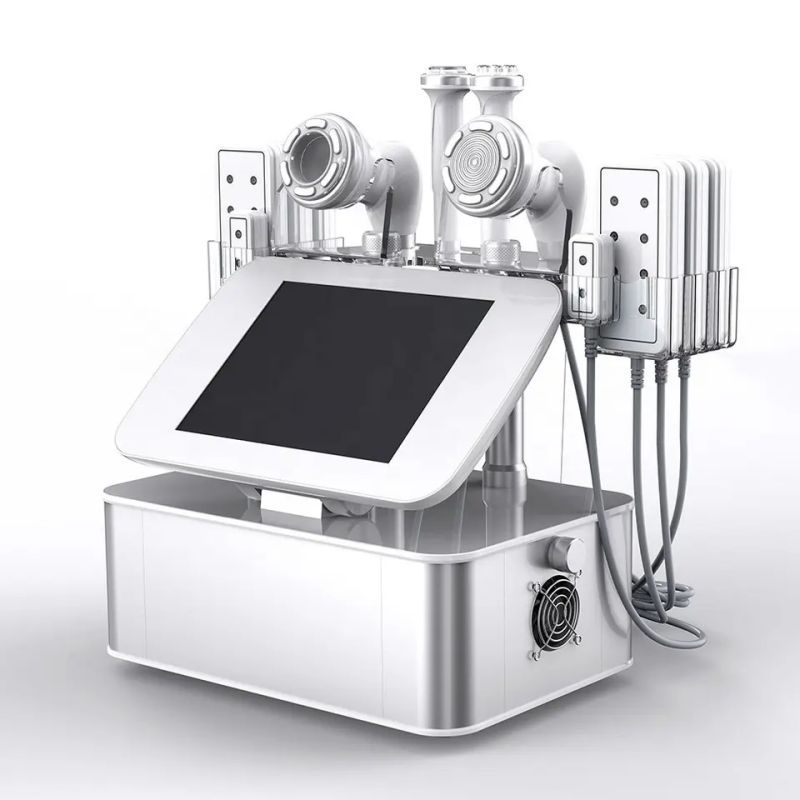 6 in 1 Ultrasonic 40KHz Cavitation Vacuum RF Body Slimming Machine