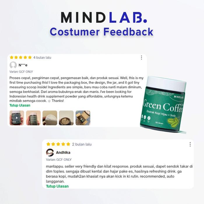 vov6- Mindlab Green Coffee Soda 90 Gram