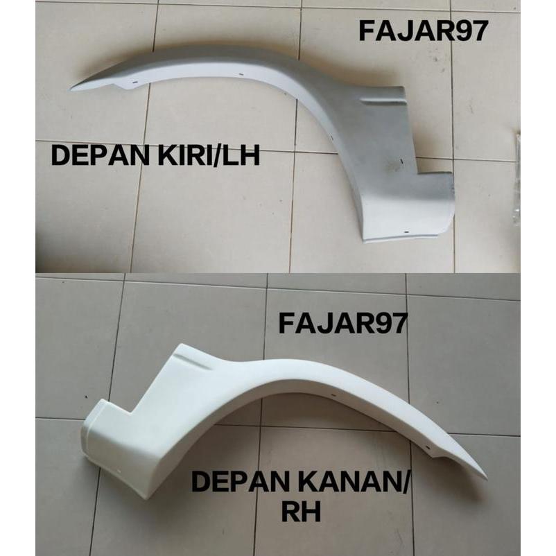 Body Moulding Depan Belakang Izusu Panther New Hi Grade