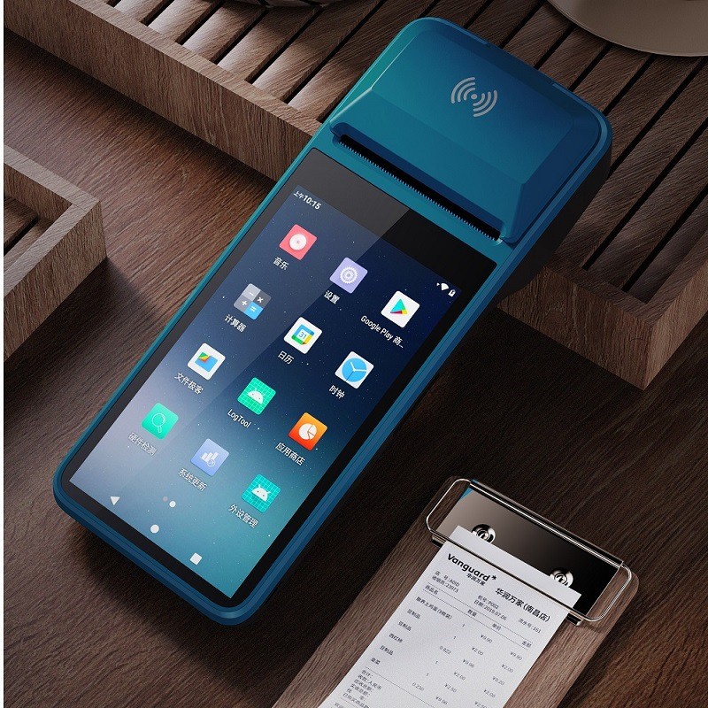 JUAL  O40 4G Android 11 Smart Handheld Terminal POS 2+16GB PDA 58mm Mobile Thermal Printer Receipt B