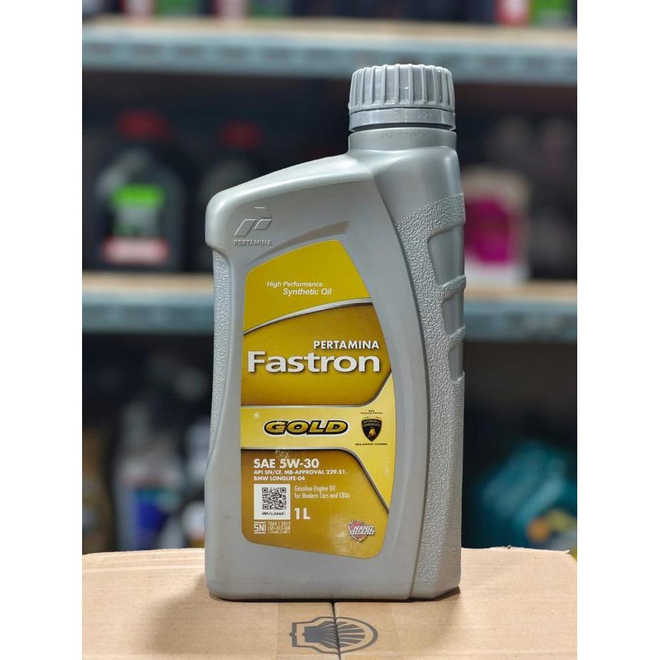 hi5f- Oli Mesin Mobil Motor Fastron Gold 5W-30 (1 Liter)