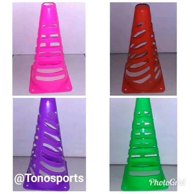 1 PCS CONE KUN OLAHRAGA MURAH PROMO, CONE BOLA FUTSAL BASKET VOLI, CONE KERUCUT, CONE CORONG,