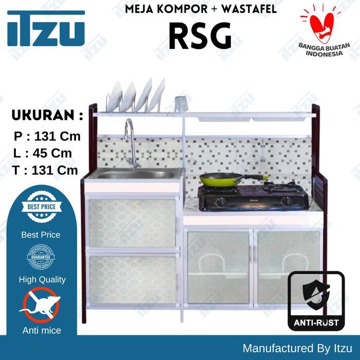 SALE Rak Cuci Piring / Wastafel + Meja Kompor Serbaguna