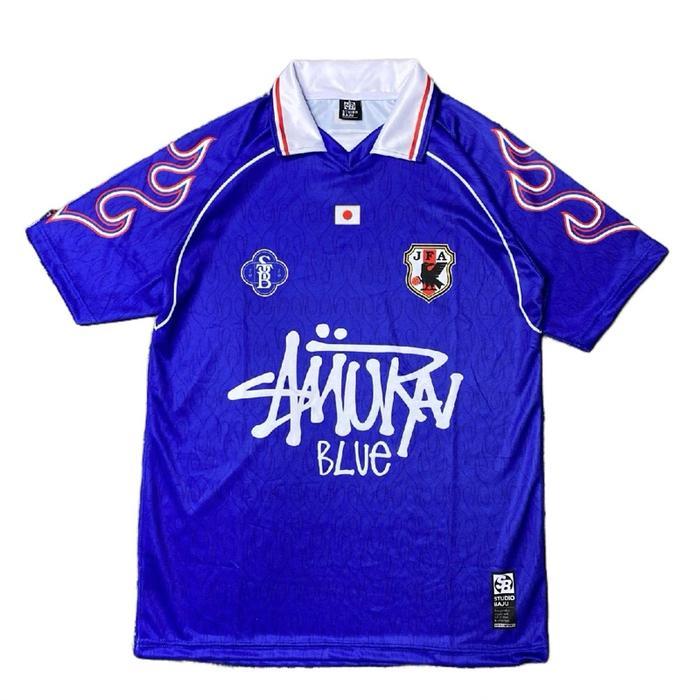 JERSEY STB FANTASY JEPANG SAMURAI BLUE/JERSEY JEPANG/JERSEY JAPAN/JERSEY VINTAGE JEPANG/JERSEY