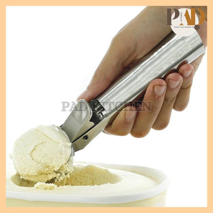 Sendok Es Krim - Sendok Cetak Scoope Es Krim & Buah Sendok Takar Es Krim Sendok Unik Bahan Stainless