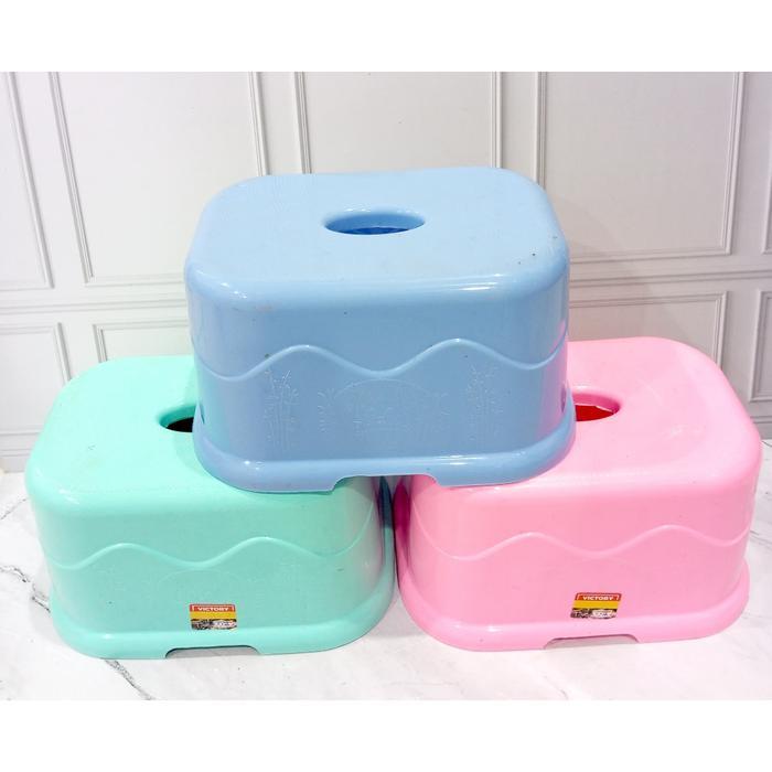 new BANGKU JONGKOK / BANGKU PLASTIK / DINGKLIK KECIL / DINGKLIK PLASTIK / BANGKU JONGKOK BULAT /