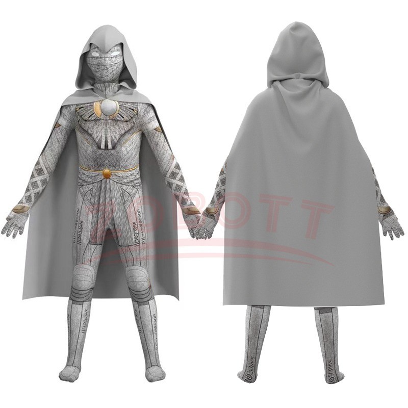 Moon Knight Cosplay Costume Marc Spector Costume Uniform Halloween Costume Kids Marc Spector Costume