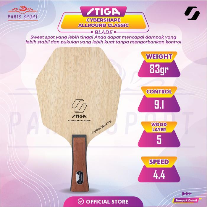 Imaginativer// Stiga Blade Cybershape Allround Classic