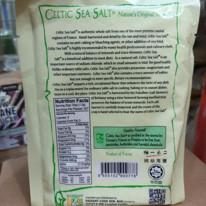 NEW Celtic sea salt fine 200 g