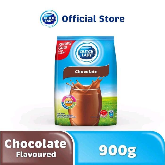 DUTCH LADY Coklat Susu Bubuk Instan Malaysia (900g)