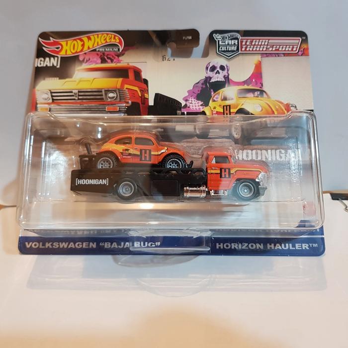 DIECAST HOTWHEELS TEAM TRANSPORT VW BAJA BUG
