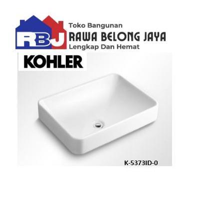 KOHLER Forefront Wastafel / Lavatory Vessel without Deck Putih / Kohler K-5373ID-0 Forefront