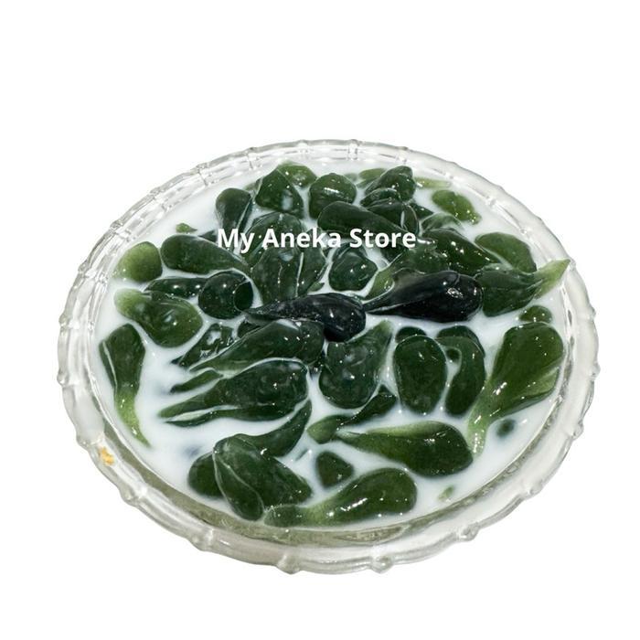 NEW Jelly motif CENDOL KECEBONG HIJAU / cendol/ cendol kecebong / kecebong merk Super Aneka Jelly