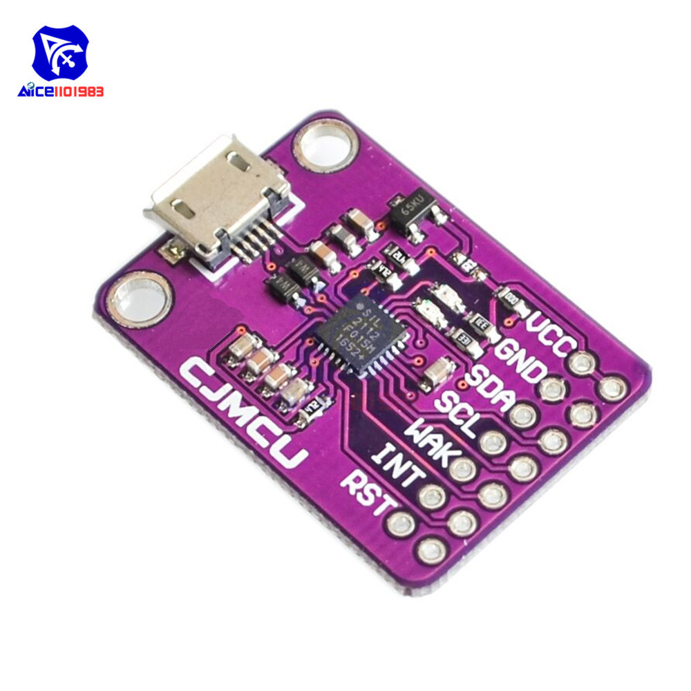 CP2112 CJMCU-2112 Evaluation Kit CCS811 Debug to I2C Communication Module Micro USB