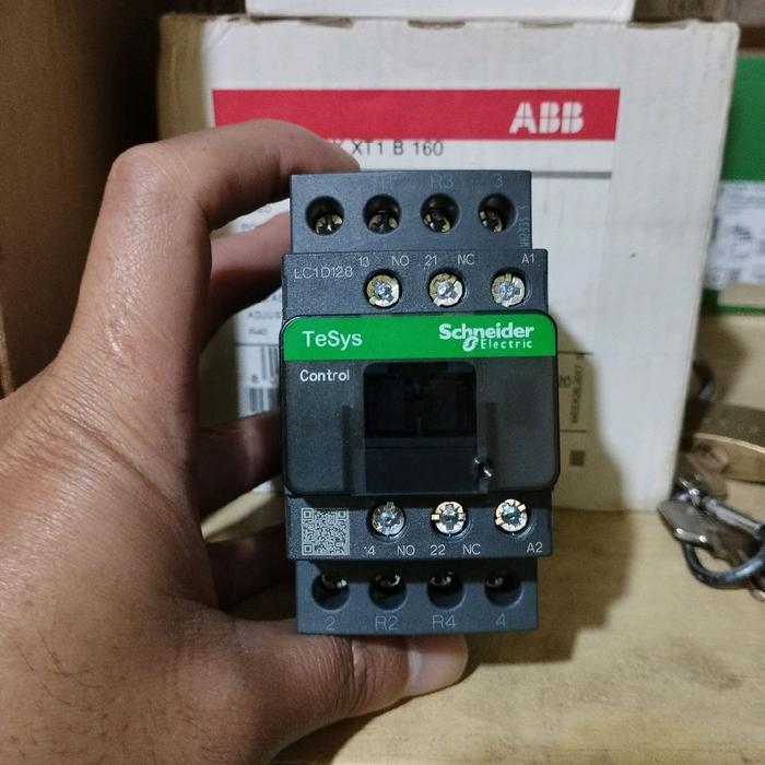 KONTAKTOR SCHNEIDER 4P 2NO-2NC 25A LC1D128B7 24V LC1D128D7 42V LC1D128E7 48V LC1D128F7 LC1D128Q7