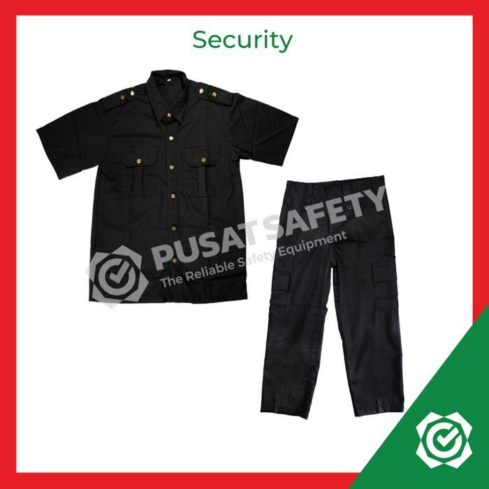 Seragam Safari Security Baju Safari Pria Lengan Panjang untuk Security dan Supir Baju Safari / Serag