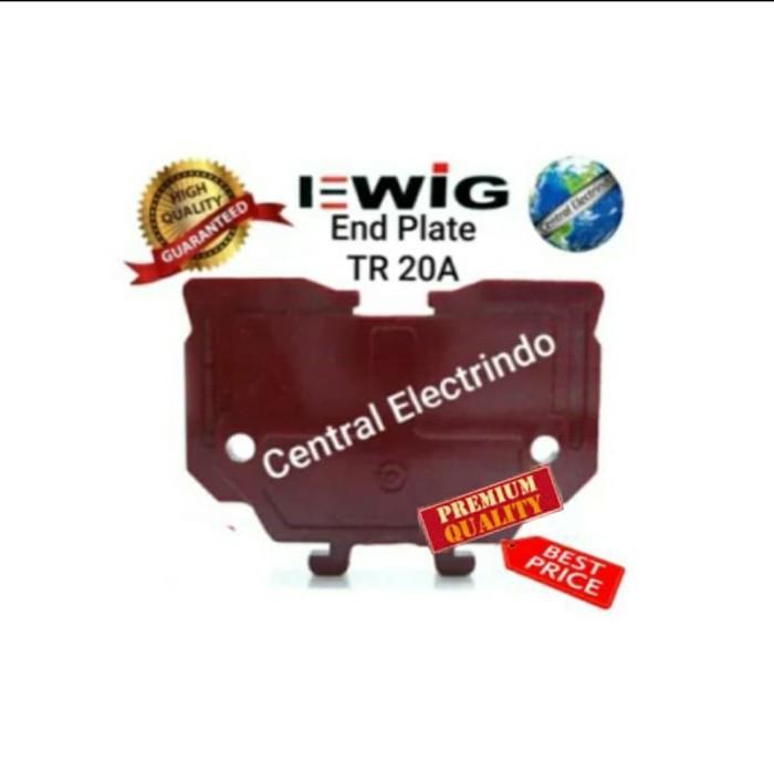 [] End Plate Terminal Block EWIG TR 20A Din Rail.