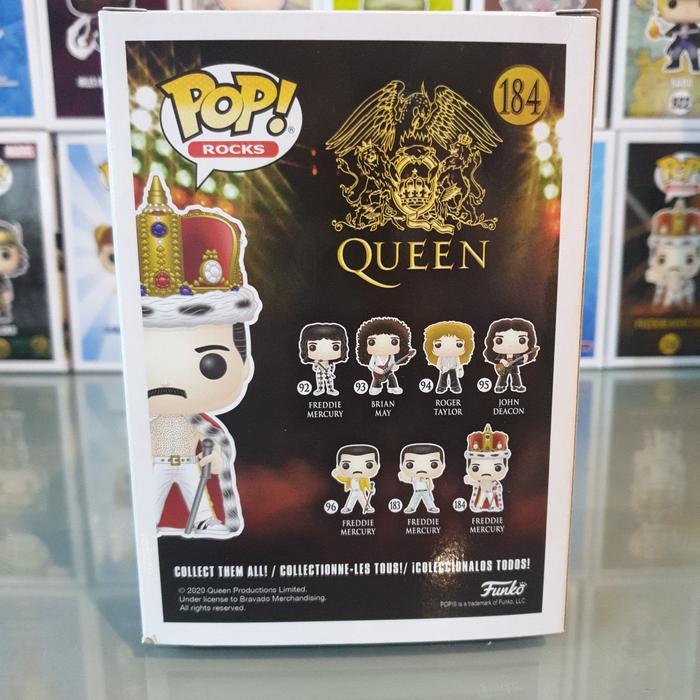 FUNKO POP QUEEN FREDDIE MERCURY KING