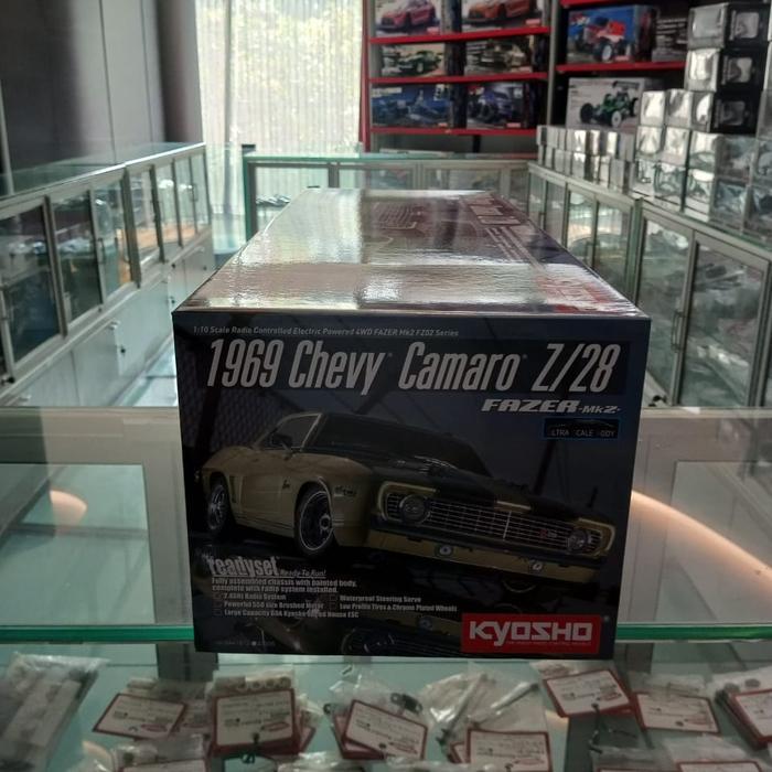 34418T2 Kyosho Fazer MK2 1969 Chevy Camaro RTR