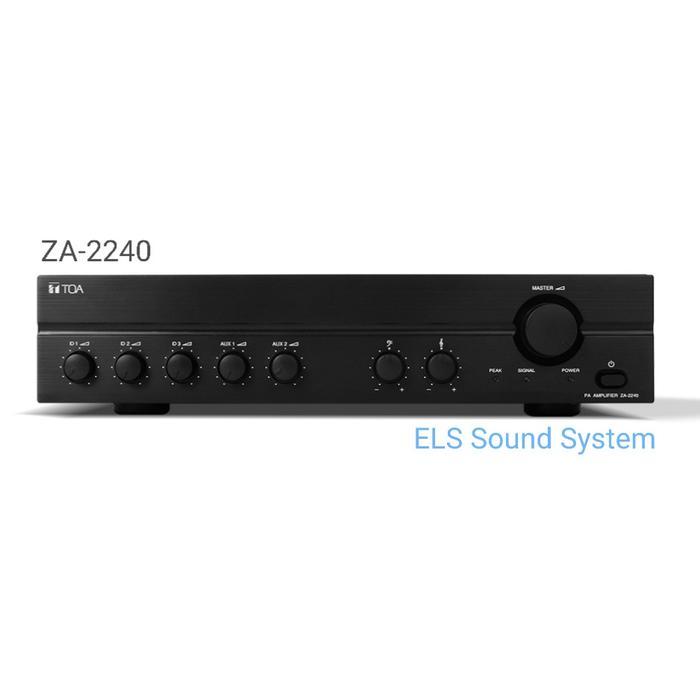 Amplifier TOA ZA-2240 Amplifier Toa 240 watt