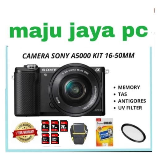 KAMERA SONY A5000 / KAMERA MIRRORLESS SONY A5000 KIT 16-50MM BARU